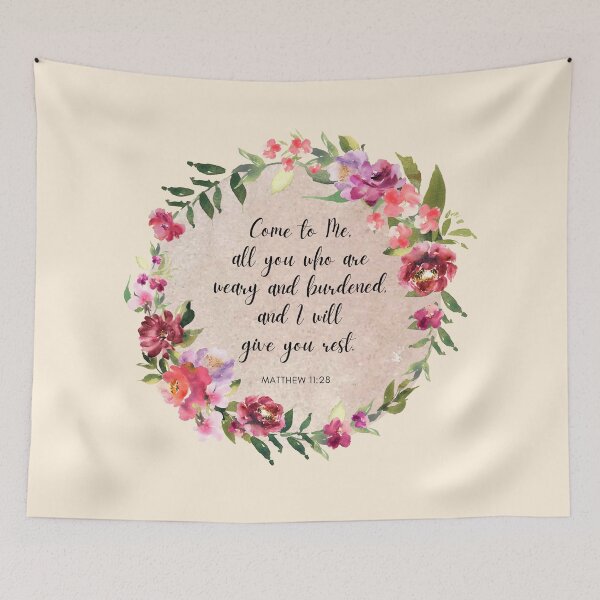 Item preview, Come to ME and I will give you rest - Matthew 11:28 designed and sold by THEARESTON.