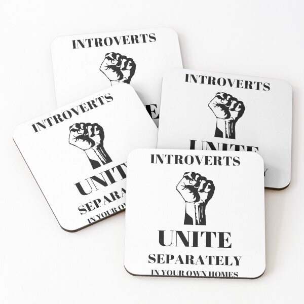 Item preview, Introverts Unite designed and sold by NerdyFancies.