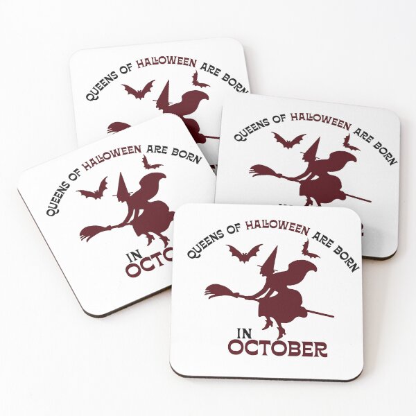 Item preview, Queens of halloween are born in october designed and sold by Creative387.