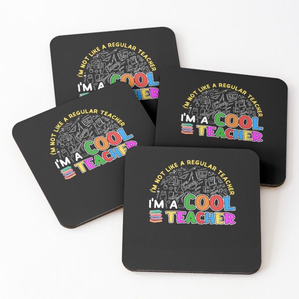 Item preview, I'm Not Like A Regular Teacher I'm A Cool Teacher Teacher Life Back To School designed and sold by ropersmythx88.