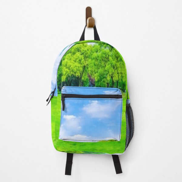 Item preview, cool green landscape with green trees and mountain art designed and sold by BEAUTY ⭐⭐⭐⭐⭐.