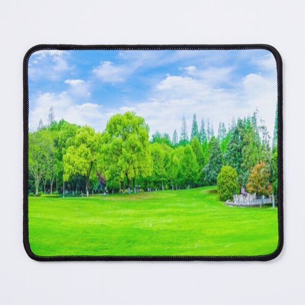 Item preview, cool green landscape with green trees and mountain art designed and sold by BEAUTY ⭐⭐⭐⭐⭐.