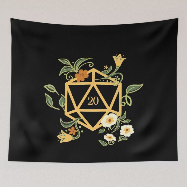 Item preview, Plant lovers polyhedral d dice tabletop rpg designed and sold by KIMHATTON.