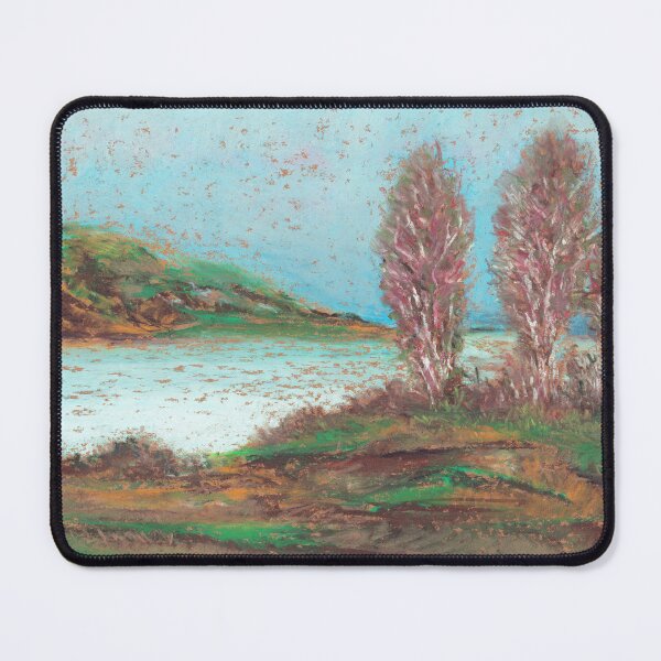 Item preview, Tonalism Landscape - "Lake 1" - Oil Pastel Painting / Landscape Art designed and sold by COTT-Art.