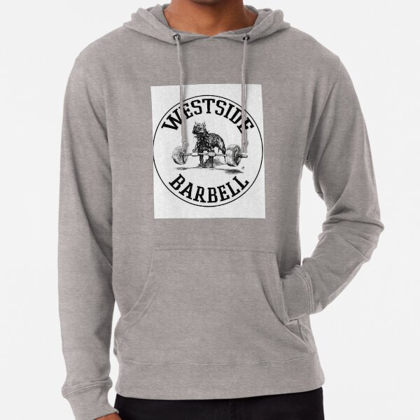 Westside shop barbell hoodie