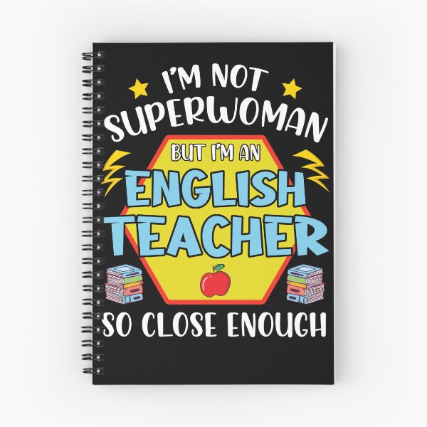 Item preview, I'm Not Superwoman But I'm Am English Teacher So Close Enough designed and sold by ropersmythx88.