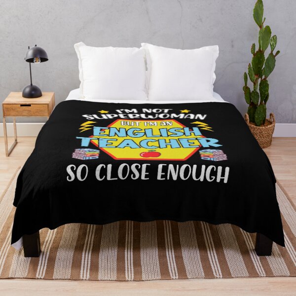 Item preview, I'm Not Superwoman But I'm Am English Teacher So Close Enough designed and sold by ropersmythx88.