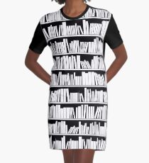 Read 'em and Weep Graphic T-Shirt Dress