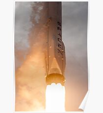 Spacex Rakete Poster