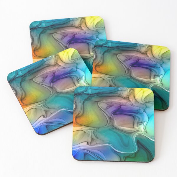 Item preview, Abstract liquid art alcohol ink, liquid marble art design, abstract marble art, liquid art, colorful watercolor  designed and sold by ZeinabTaha.