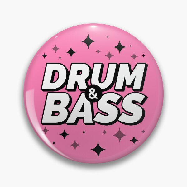 Item preview, Drum & Bass (black) designed and sold by Discothreadz.