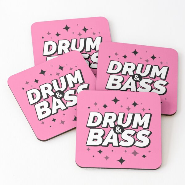 Item preview, Drum & Bass (black) designed and sold by Discothreadz.