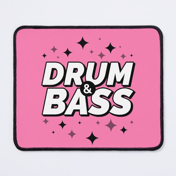 Item preview, Drum & Bass (black) designed and sold by Discothreadz.