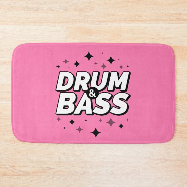Item preview, Drum & Bass (black) designed and sold by Discothreadz.