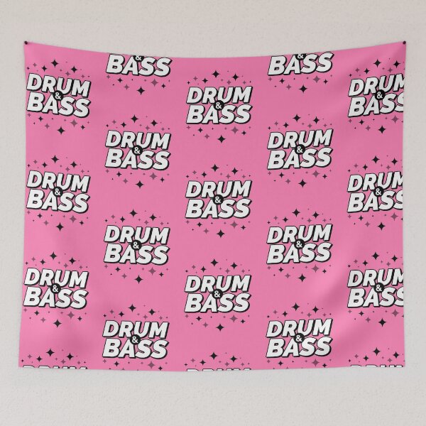 Item preview, Drum & Bass (black) designed and sold by Discothreadz.