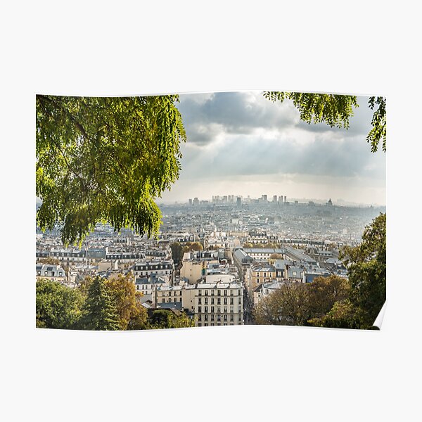 Paris - Panorama view Poster