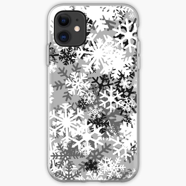 Snowflake Camo iPhone Soft Case