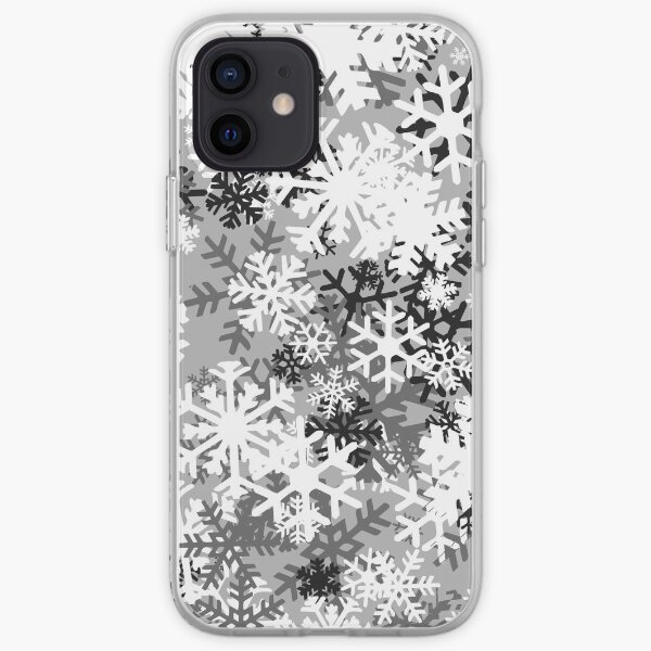 Snowflake Camo iPhone Soft Case