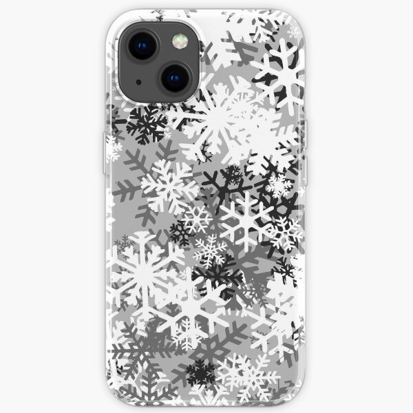Snowflake Camo iPhone Soft Case