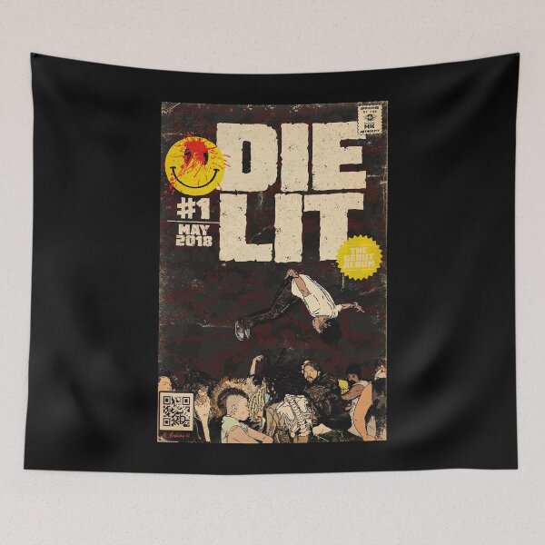 Item preview, Die Lit The Debut Album May 2018 Poster - Die Lit May 2018 Poster designed and sold by HappyGrandmaUB.