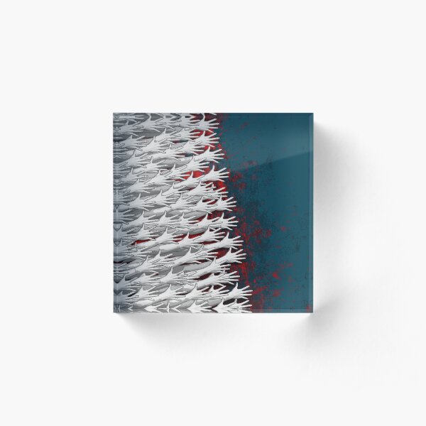 Reach Out Acrylic Block