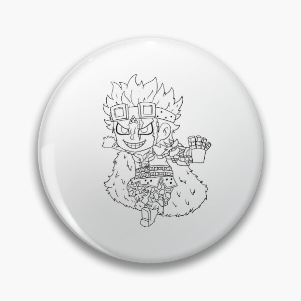 Item preview, Eustass Kid (Line) - One Piece Chibi ver designed and sold by TAKAHIRO-SHOPPU.