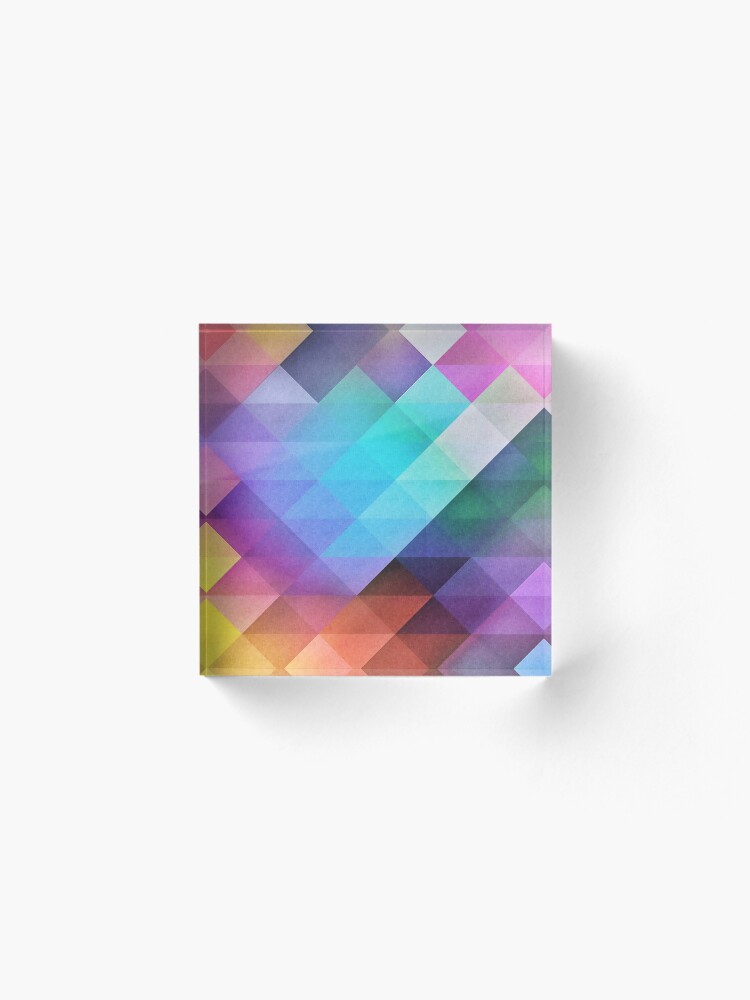 Alternate view of Pattern 12 Acrylic Block