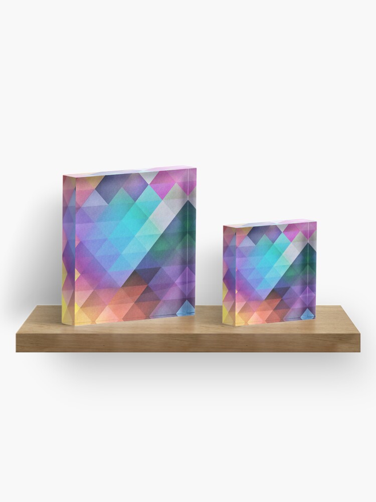 Alternate view of Pattern 12 Acrylic Block