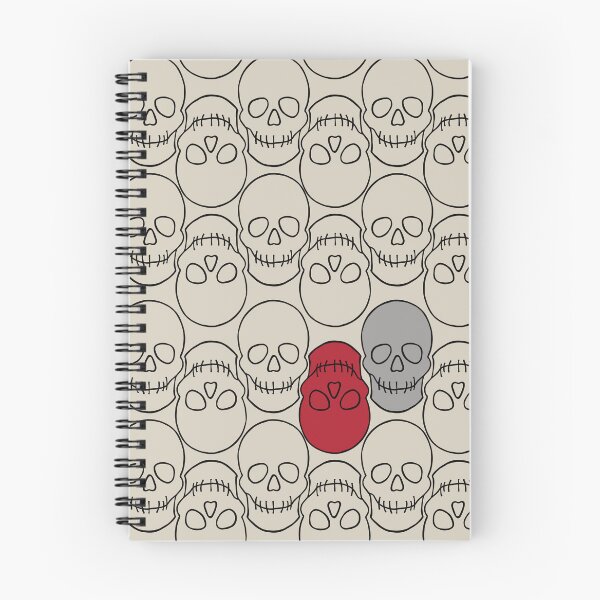 Item preview, Simply Spooky Collection - Skulls - Bone White and Bat Black designed and sold by LAEC-Shop.