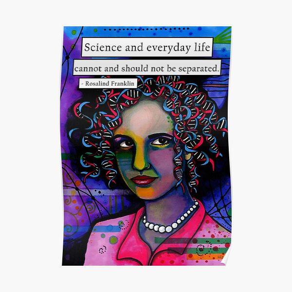 Rosalind Franklin Poster