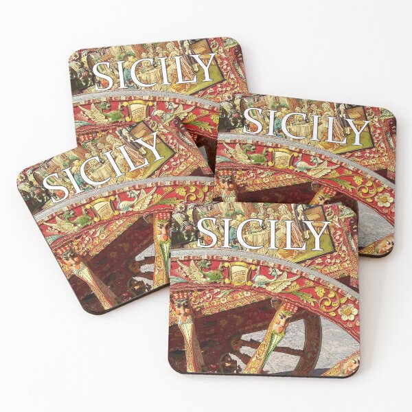 Item preview, Sicilian cart photo designed and sold by PerlaDesignArt.