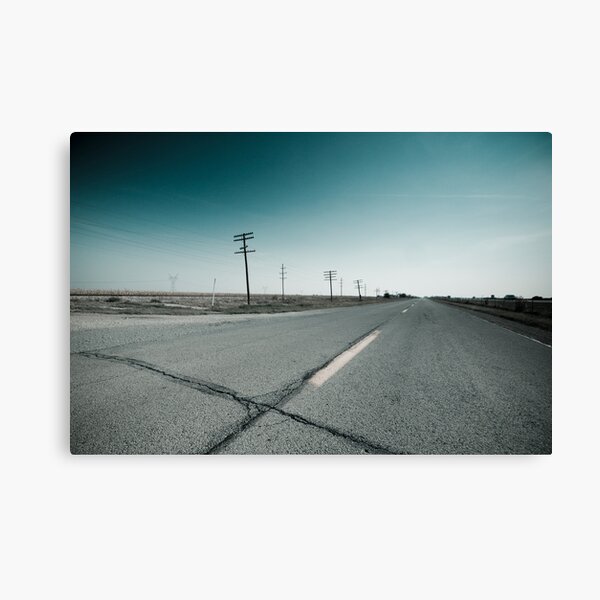 Route 66 near Dwight. Illinois Canvas Print