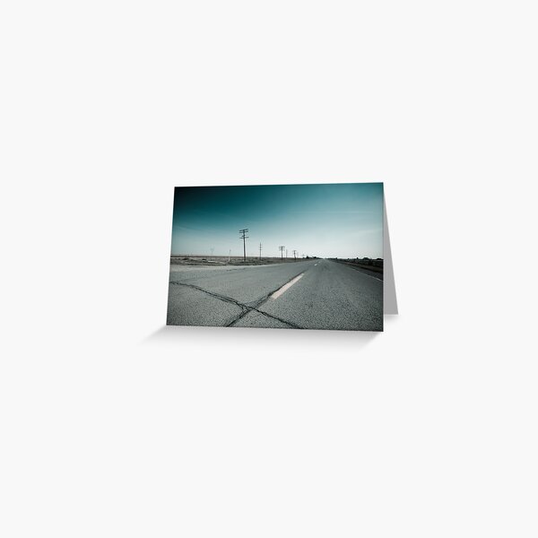 Route 66 near Dwight. Illinois Greeting Card