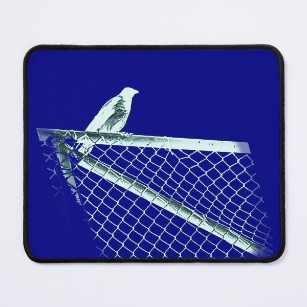 Item preview, urban crow on a wire fence designed and sold by weirdove.
