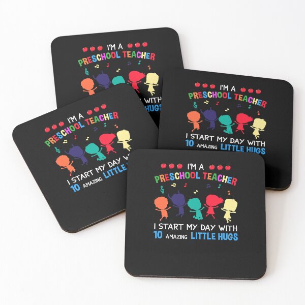 Item preview, I'm Preschool Teacher I Start My Day With 10 Amazing Little Hugs Teacher Life Back To School designed and sold by kryshlomackv25.