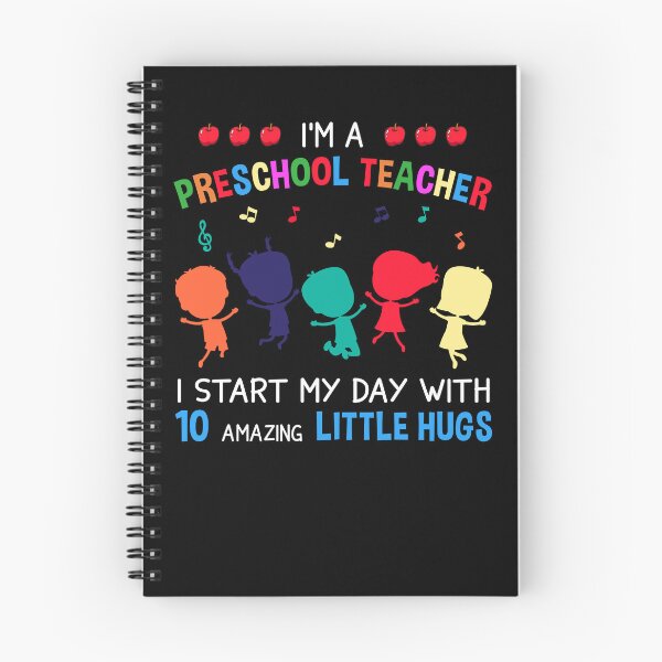 Item preview, I'm Preschool Teacher I Start My Day With 10 Amazing Little Hugs Teacher Life Back To School designed and sold by kryshlomackv25.