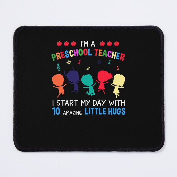 Item preview, I'm Preschool Teacher I Start My Day With 10 Amazing Little Hugs Teacher Life Back To School designed and sold by kryshlomackv25.