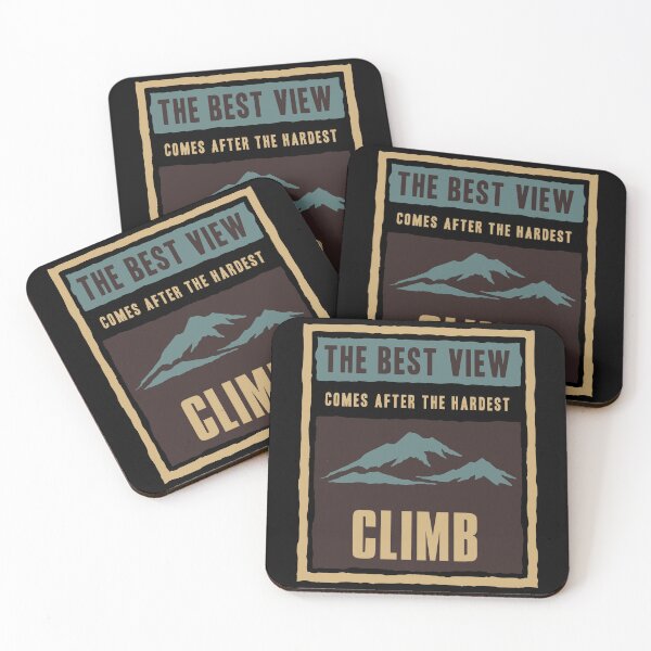 Item preview, Best view comes after the hardest climb mountain  climbing gift  designed and sold by Mansn.
