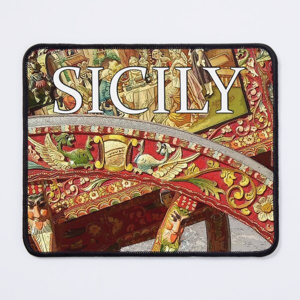 Item preview, Sicilian cart photo designed and sold by PerlaDesignArt.