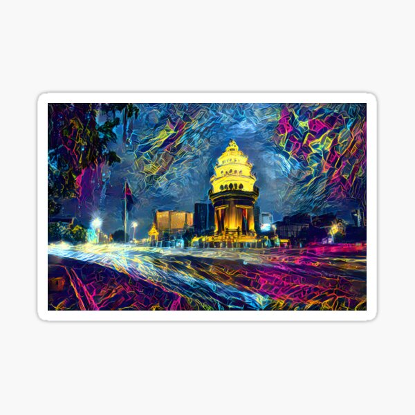 Item preview, Phnom Penh, capital of Cambodia designed and sold by REALDesign-Shop.