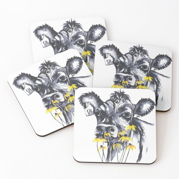 Item preview, No worries - cow painting designed and sold by kittyvdheuvel.