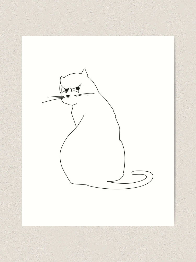 Angry Cat Drawings for Sale - Fine Art America