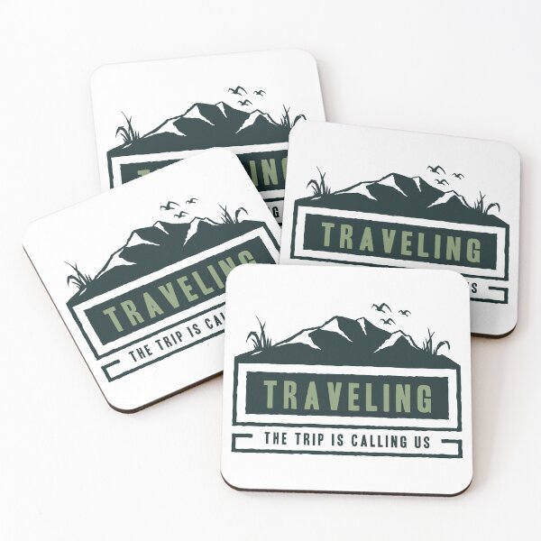 Item preview, Travelling the trip is calling us outdoor adventure  designed and sold by Mansn.