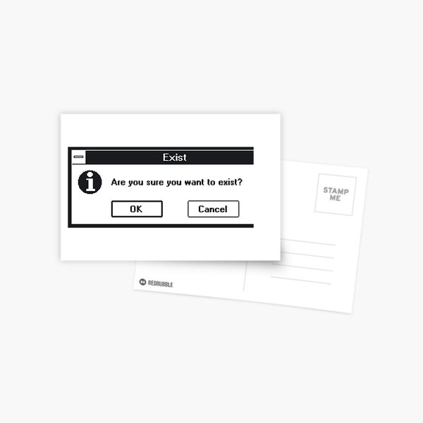 Item preview, Basic Existentialism I designed and sold by GrandeDuc.