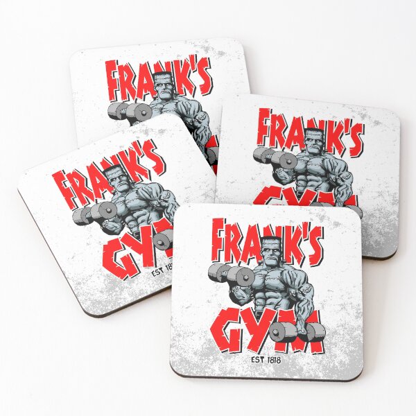 Item preview, Frank's Gym Frankenstein Halloween Bodybuilding Fitness designed and sold by GrandeDuc.