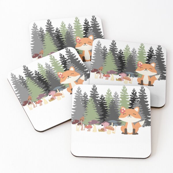 Artikelvorschau, Kawaii Pilz Fuchs Forestcore Niedlichkeit entworfen und verkauft von AsinusAS.