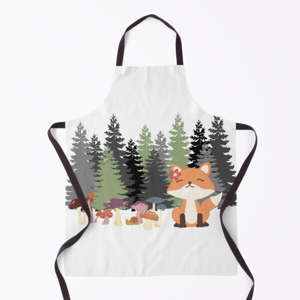 Aperçu de l'œuvre Kawaii Champignon Renard Forestcore Gentillesse créée et vendue par AsinusAS.