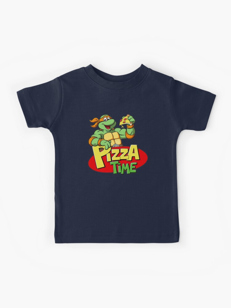 Boys Short Sleeve Pizza Ninja Graphic Tee