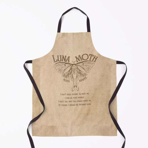 Item preview, LUNA MOTH - MAYA HAWKE SONG ART designed and sold by Think In Scenes.