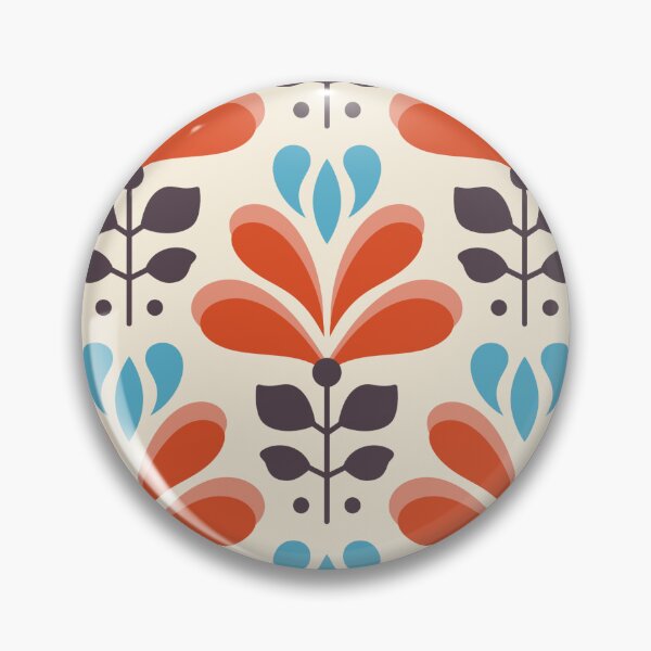 Item preview, 2121 - Scandinavian floral pattern designed and sold by RouCouCou.